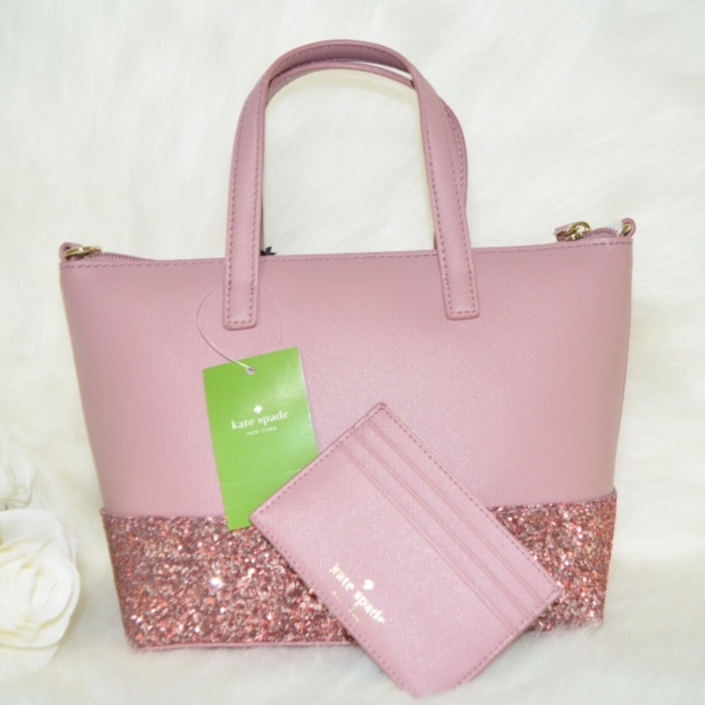 ! LAST SET ! Kate Spade Greta Court glitter Set - Picture 2 of 7